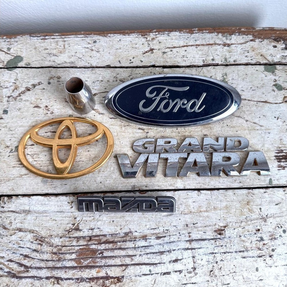 Ford Toyota Grand Vitara Mazda Emblem Badge Lot Auto Car Parts
